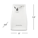 Proctor Silex Abrelatas Eléctrico | Apagado Automático | Almacenamiento de Cable | Blanco