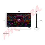 LG 75UA7500 Televisor LED Ultra HD 4K HDR10 Pro Smart de 75" | Procesador a7 Gen 8 AI | ThinQ AI | Immersive Cinema Experience