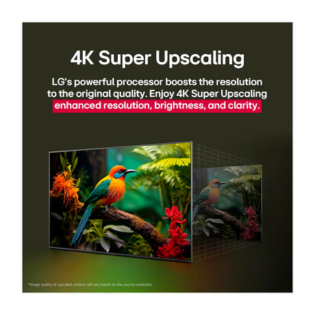 LG 75UA8000 Televisor LED Ultra HD 4K HDR10 Pro Smart de 75" | Procesador a7 Gen 8 AI | ThinQ AI | AI Sound Pro | Immersive Cinema Experience