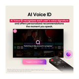 LG 75UA8000 Televisor LED Ultra HD 4K HDR10 Pro Smart de 75" | Procesador a7 Gen 8 AI | ThinQ AI | AI Sound Pro | Immersive Cinema Experience