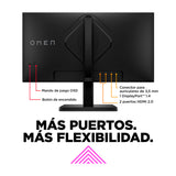 HP OMEN Monitor Gaming IPS Full HD HDR de 24" | AMD FreeSync Premium |  Adaptive-Sync | 165Hz | 1ms