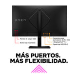 HP OMEN Monitor Gaming IPS Full HD HDR de 27" | AMD FreeSync Premium |  Adaptive-Sync | 165Hz | 1ms