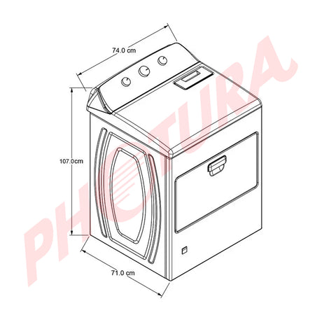 Whirlpool Secadora a Gas de Carga Frontal | Auto Dry | 13 Ciclos | Antiarrugas | 18kg