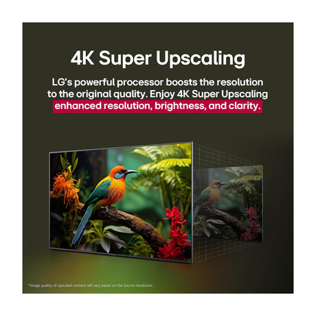 LG 86UA7500 Televisor LED Ultra HD 4K HDR10 Pro Smart de 86" | Procesador a7 Gen 8 AI | ThinQ AI | Immersive Cinema Experience