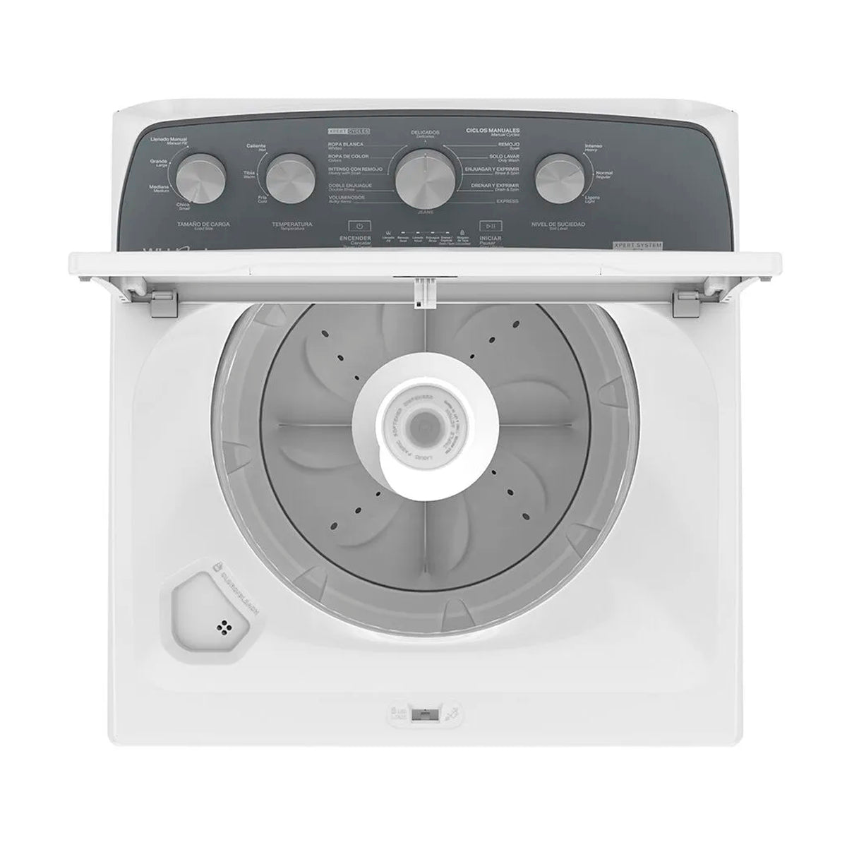 Whirlpool Lavadora Automática de Carga Superior | Xpert System | Smart Load | Agitador Double Action | 20kg