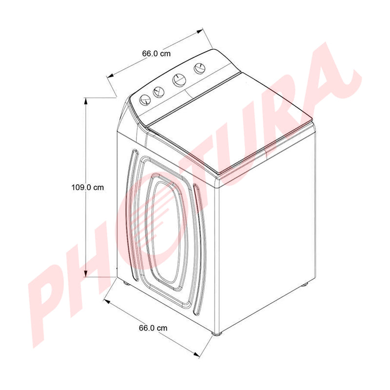 Whirlpool Lavadora Automática de Carga Superior | Xpert System | Smart Load | Agitador Double Action | 20kg