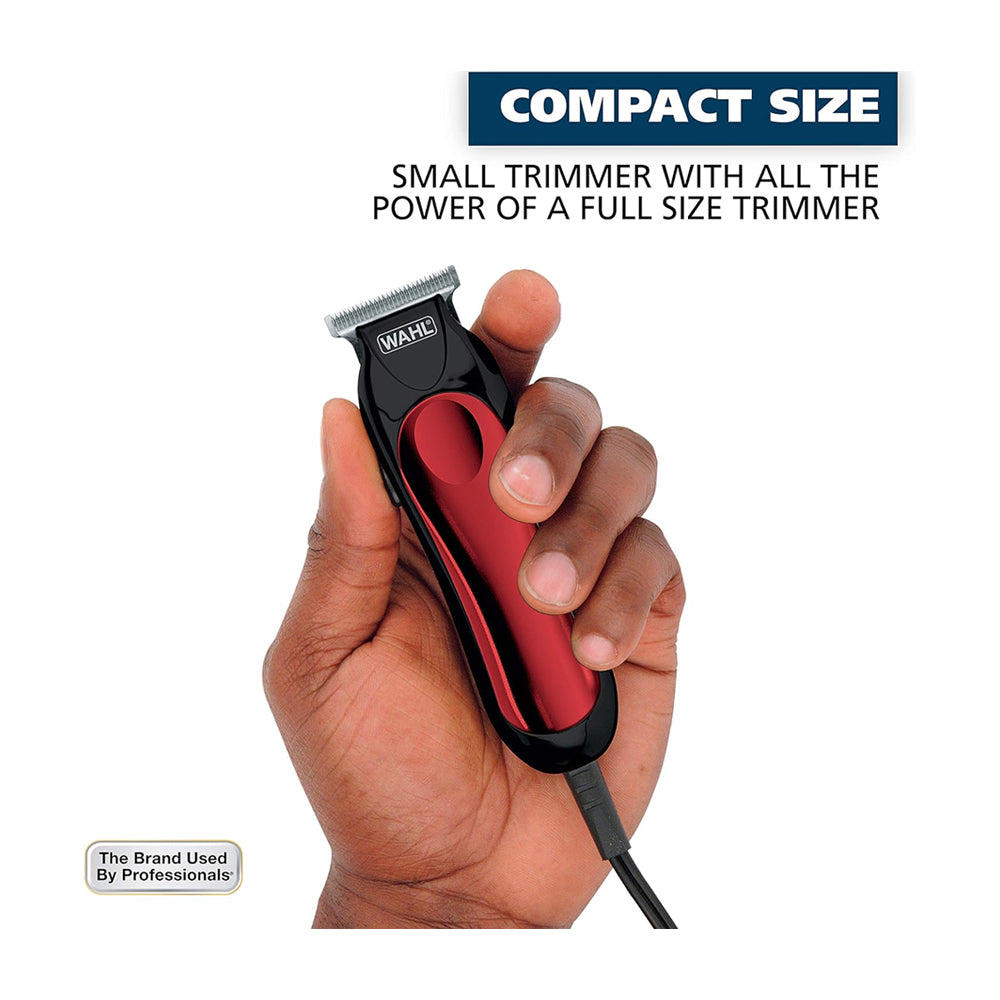 Wahl T-Pro Corded Recortadora | Rojo Negro