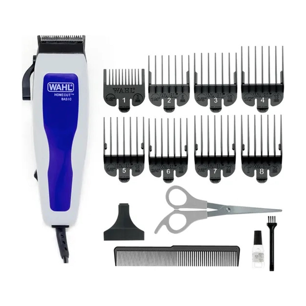 Wahl HomeCut Corded Cortadora | Blanco Azul
