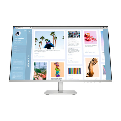 HP Series 5 Monitor IPS LED Full HD de 27" | Low Blue Light | Micro Borde | Negro Plateado