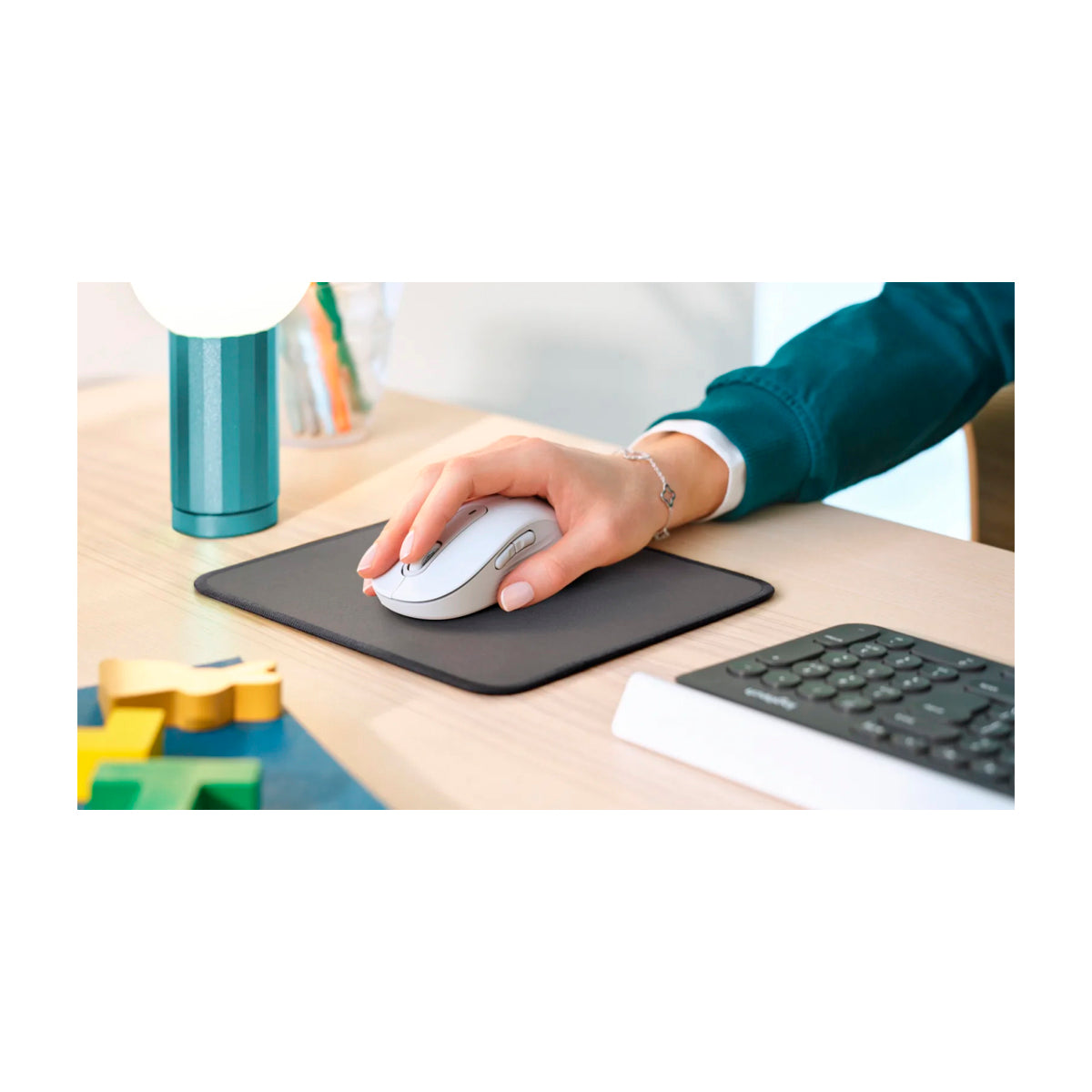 Logitech Studio Series Mouse Pad | Antideslizante | Resistente a Salpicaduras | Negro