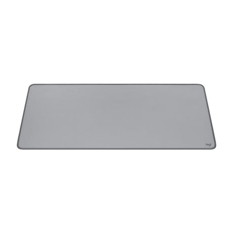 Logitech Desk Mat Alfombrilla para Escritorio | Antideslizante | Resistente a Salpicaduras | Gris