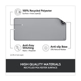 Logitech Desk Mat Alfombrilla para Escritorio | Antideslizante | Resistente a Salpicaduras | Gris