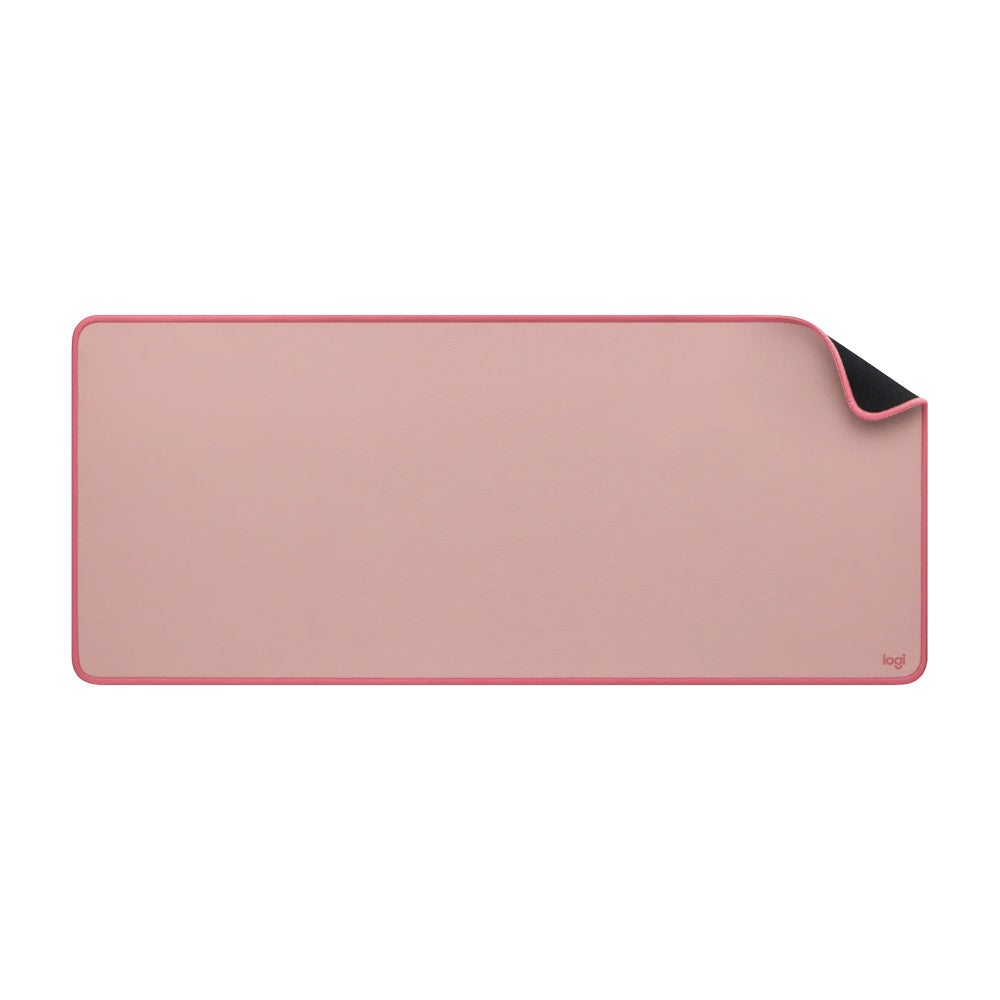 Logitech Desk Mat Alfombrilla para Escritorio | Antideslizante | Resistente a Salpicaduras | Rosa