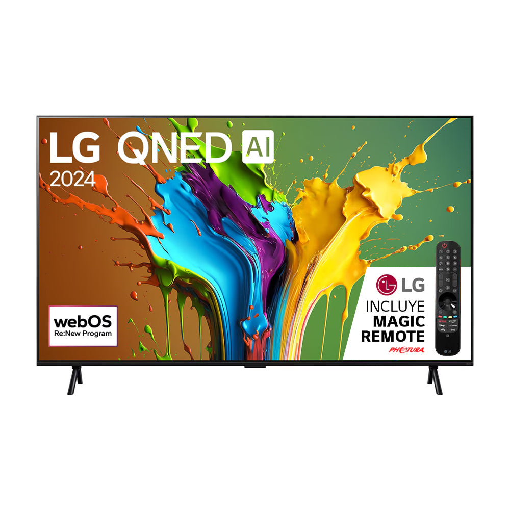 LG 98QNED89 Televisor QNED Ultra HD 4K HDR10 Pro Smart de 98" | Procesador a8 AI | Quantum Dot NanoCell  | AMD FreeSync Premium | Precision Dimming