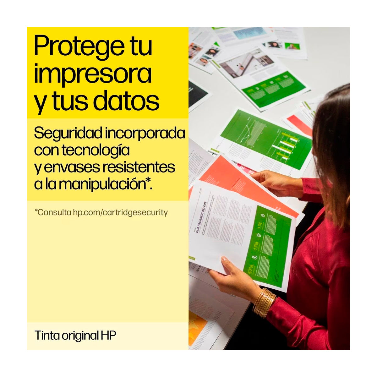 HP 9F3N4AL Pack de 4 botellas de Tinta