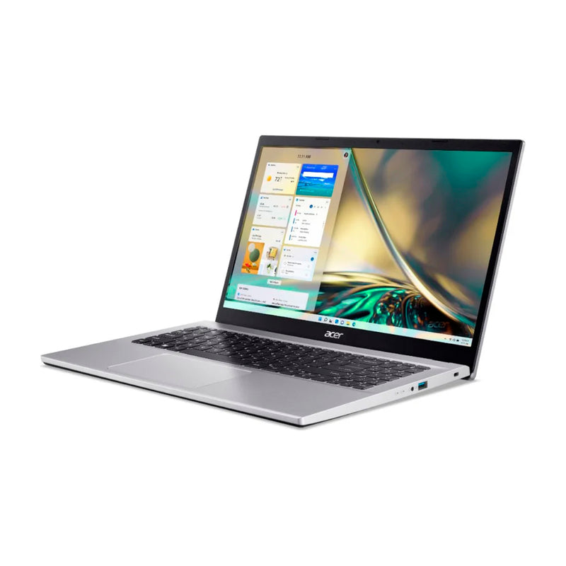 Acer Aspire 3 Laptop 15.6" FHD, Intel Core i5-1235U, 8GB RAM, 512GB SSD, Intel Iris Xe, Windows 11 Home | Plateado