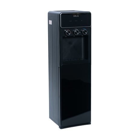 DRIJA Dispensador de Agua Fría/Caliente/Ambiente | Panel Táctil | Carga Inferior | Capacidad de 20L | Negro