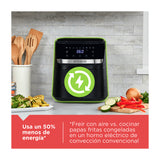 Black & Decker Freidora de Aire Digital | 5.5L | 9 Funciones | Control de Temperatura | Antiadherente | Negro