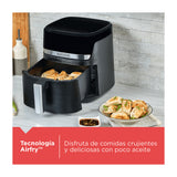 Black & Decker Freidora de Aire Digital | 5.5L | 9 Funciones | Control de Temperatura | Antiadherente | Negro