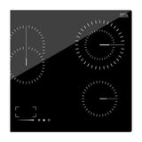 Drija Alemania 90 Eléctrico Estufa Empotrable Eléctrica de Vitrocerámica | 5 Quemadores | Control Táctil