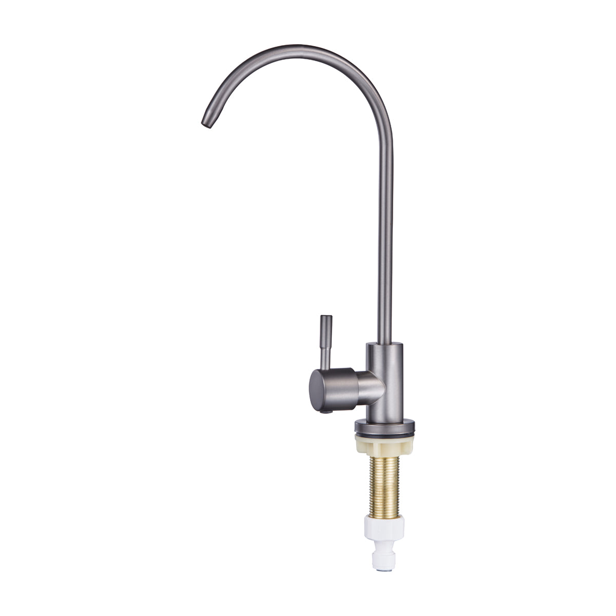 DRIJA Amalfi 84 Fregador Moderno de Acero Inoxidable | Sistema Anti Reboso | Enjuagador de Vasos | Dispensador de Jabón