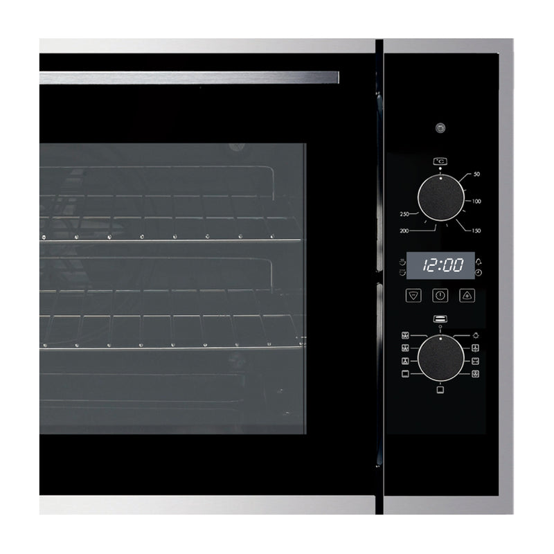 Drija América 90 Eléctrico Digital Horno Multifuncional Empotrable Eléctrico | Puerta de Triple Vidrio | 250°C