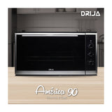 Drija América 90 Gas Horno Multifuncional Empotrable a Gas | Puerta de Triple Vidrio | 250°C
