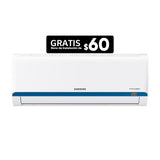 Samsung Aire Acondicionado Split Inverter 12,000 BTU | SEER 16 | Advance | Digital Inverter | Fast Cooling | Oscilación Automática Doble | 220v