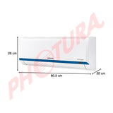 Samsung Aire Acondicionado Split Inverter 12,000 BTU | SEER 16 | Advance | Digital Inverter | Fast Cooling | Oscilación Automática Doble | 220v