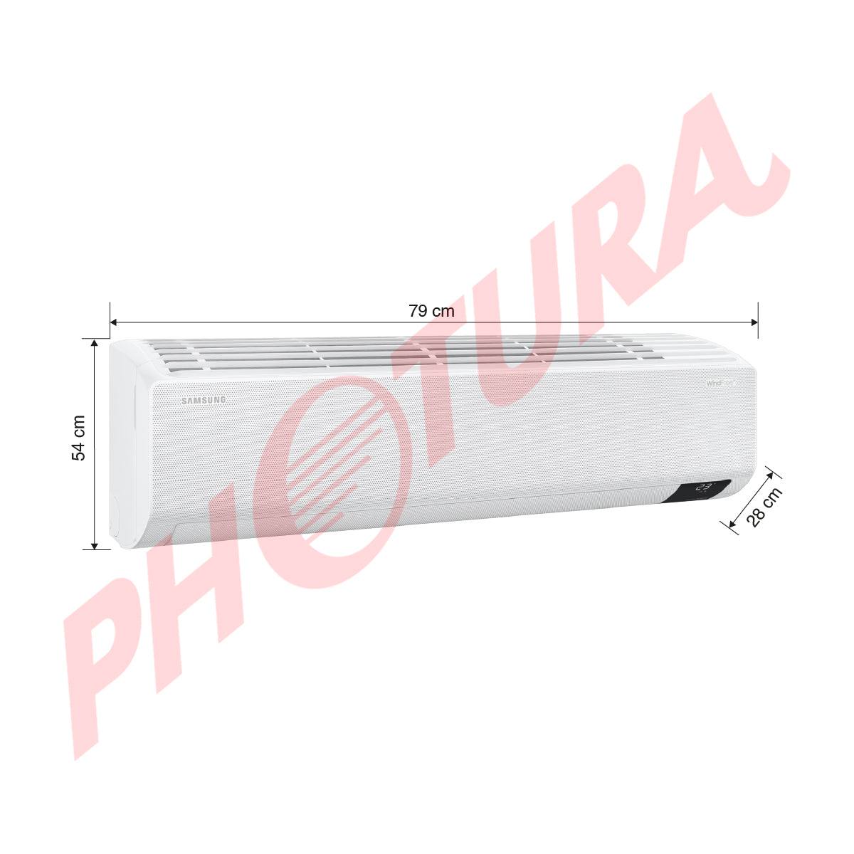 Samsung Aire Acondicionado Split Inverter 17,500 BTU | SEER 17 | Digital Inverter Boost | Wind Free Cooling | AI Auto Cooling | Hasta 77% de Ahorro | 220v