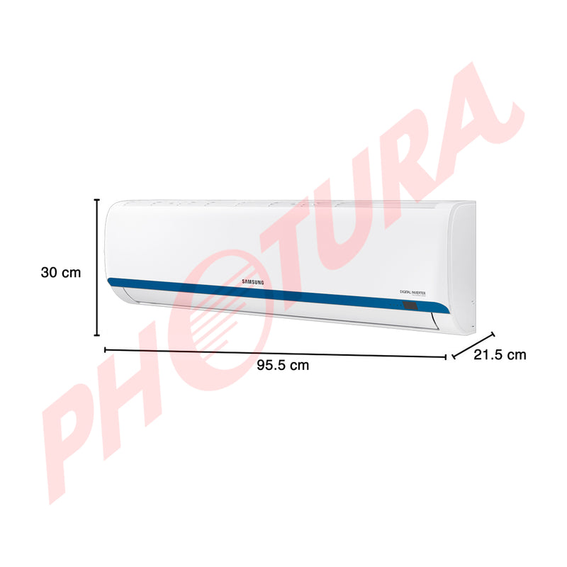 Samsung Aire Acondicionado Split Inverter 17,000 BTU | SEER 16 | Advance | Digital Inverter | Fast Cooling | Oscilación Automática Doble | 220v