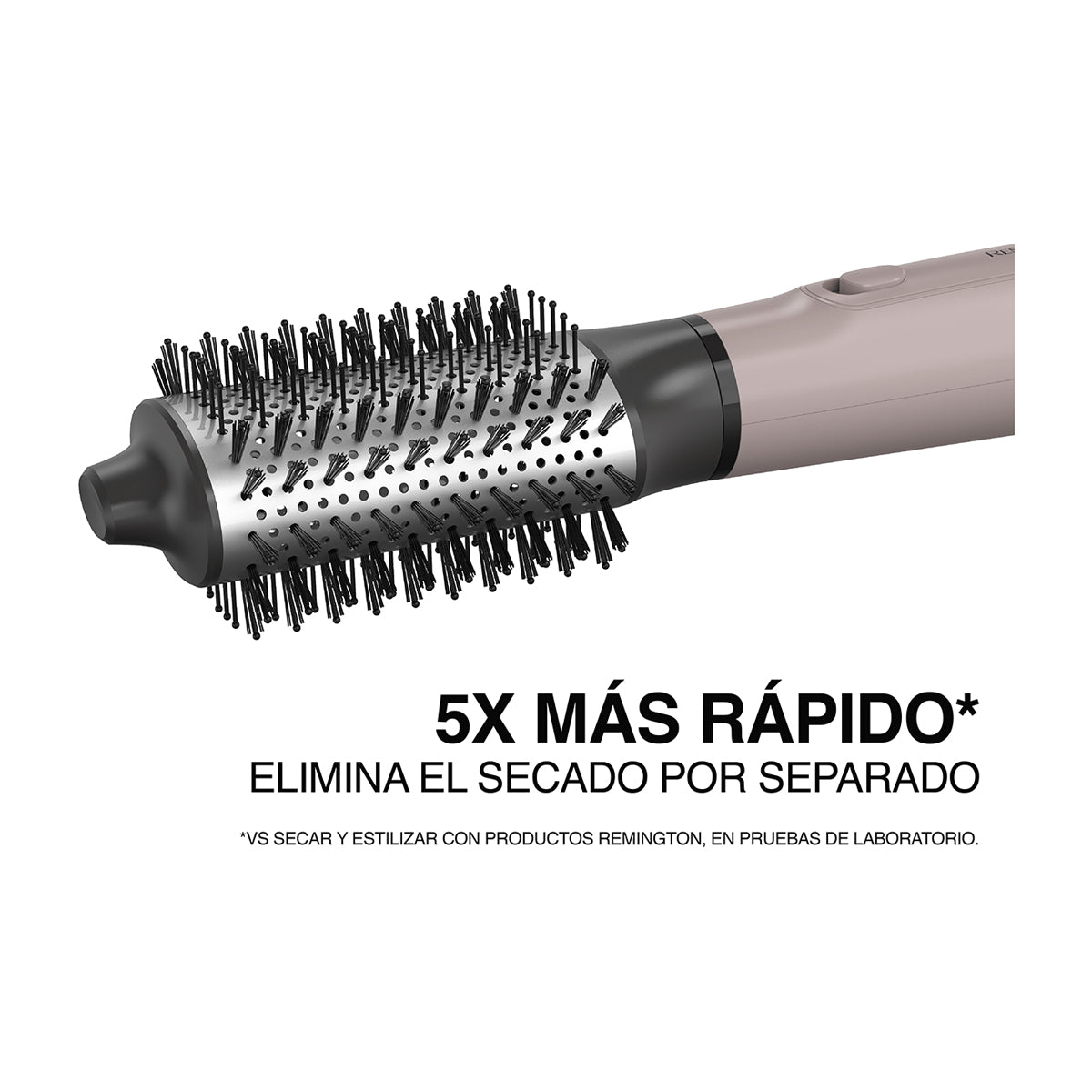 Remington Wet 2 Style Cepillo Secador 2-en-1 | Revestimiento Cerámico | Wet & Dry | Rosa