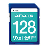 ADATA Memoria SDXC de 128GB | UHS-I | V30 | U3 | Clase 10 | 100Mb/s