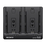Sony BC-ZD1 Cargador Doble de Batería para Cámaras Sony