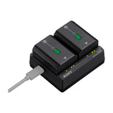 Sony BC-ZD1 Cargador Doble de Batería para Cámaras Sony