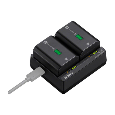 Sony BC-ZD1 Cargador Doble de Batería para Cámaras Sony