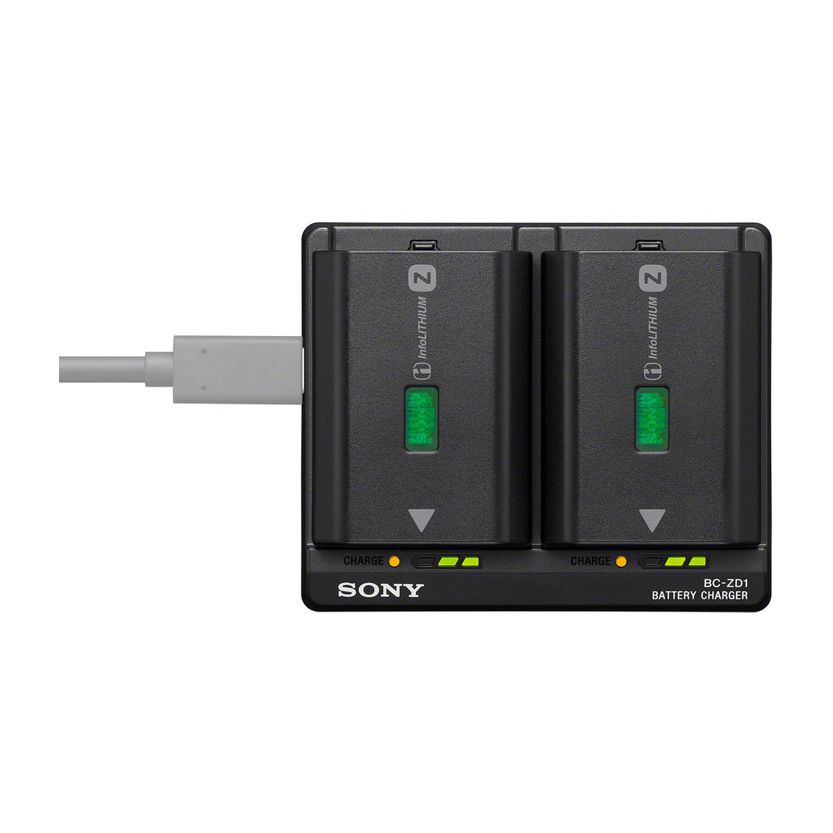 Sony BC-ZD1 Cargador Doble de Batería para Cámaras Sony