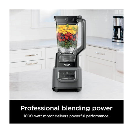 Ninja Classic Blender Licuadora de 4 Velocidades | Tecnología Total Crushing | Función de Pulso |  1.75 L | 1000W | Gris
