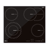 Drija Berlin 60 Eléctrico Estufa Empotrable Eléctrica de Vitrocerámica | 4 Quemadores | Control Táctil