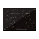 Drija Berlin 76 Eléctrico Estufa Empotrable Eléctrica de Vitrocerámica | 4 Quemadores | Control Táctil