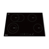 Drija Berlin 76 Eléctrico Estufa Empotrable Eléctrica de Vitrocerámica | 4 Quemadores | Control Táctil