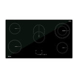 Drija Berlin 90 Eléctrico Estufa Empotrable Eléctrica de Vitrocerámica | 5 Quemadores | Control Táctil