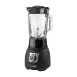 Black & Decker Cyclone Licuadora de 2 Velocidades | Tecnología Anti-Cavitación | Inteli-Fuse | Jarra de Vidrio | 1.5L | 1000W | Negro