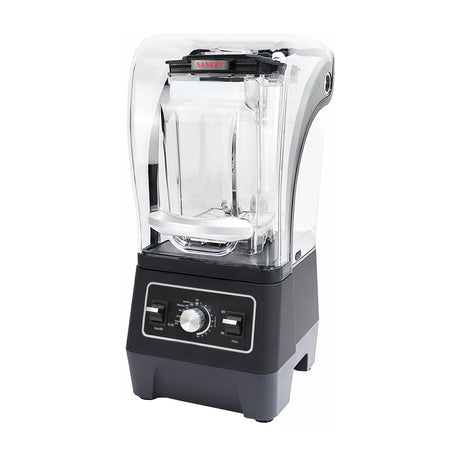 Sankey Licuadora de 10 Velocidades | Cubierta de Sonido | Función de Pulso | Jarra de Policarbonato | 1.6L | 1800W | Negro