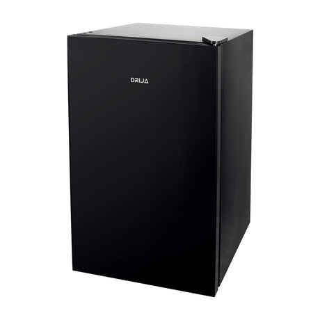 DRIJA Black-3 Refrigeradora Compacta de 1 Puerta | Bandejas de Vidrio | Control de Temperatura | 3.2p3 | Negro