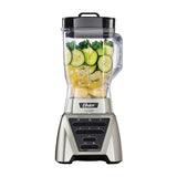 Oster BLST3AC2T Xpert Series Licuadora de 3 Velocidades | Programas Automáticos | Tritan | Pulso | Tecnología Reversible | All-Metal-Drive | 2L | 1500W | Plateado