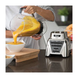 Oster BLST3AC2T Xpert Series Licuadora de 3 Velocidades | Programas Automáticos | Tritan | Pulso | Tecnología Reversible | All-Metal-Drive | 2L | 1500W | Plateado