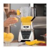 Oster BLST3AC2T Xpert Series Licuadora de 3 Velocidades | Programas Automáticos | Tritan | Pulso | Tecnología Reversible | All-Metal-Drive | 2L | 1500W | Plateado