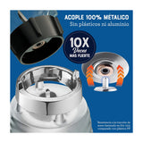 Oster BLST4655 Licuadora de 3 Velocidades | All-Metal Drive | 1.25L | 1000W | Cromado