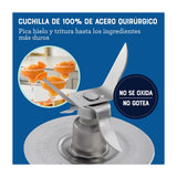 Oster BLST4655 Licuadora de 3 Velocidades | All-Metal Drive | 1.25L | 1000W | Cromado